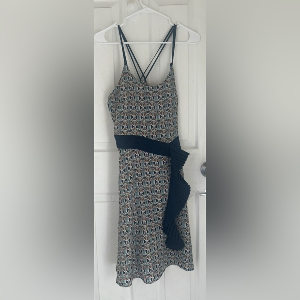 LIBERTY OF LONDON FOR TARGET Patterned Dress with Navy Accents